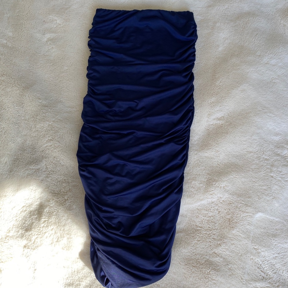 Ruched skirt